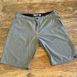 Gray quicksilver shorts